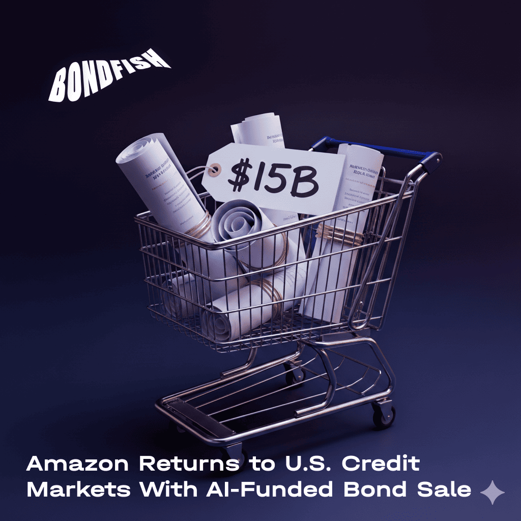 Amazon Returns to U.S. Credit Markets With AI-Funded Bond Sale