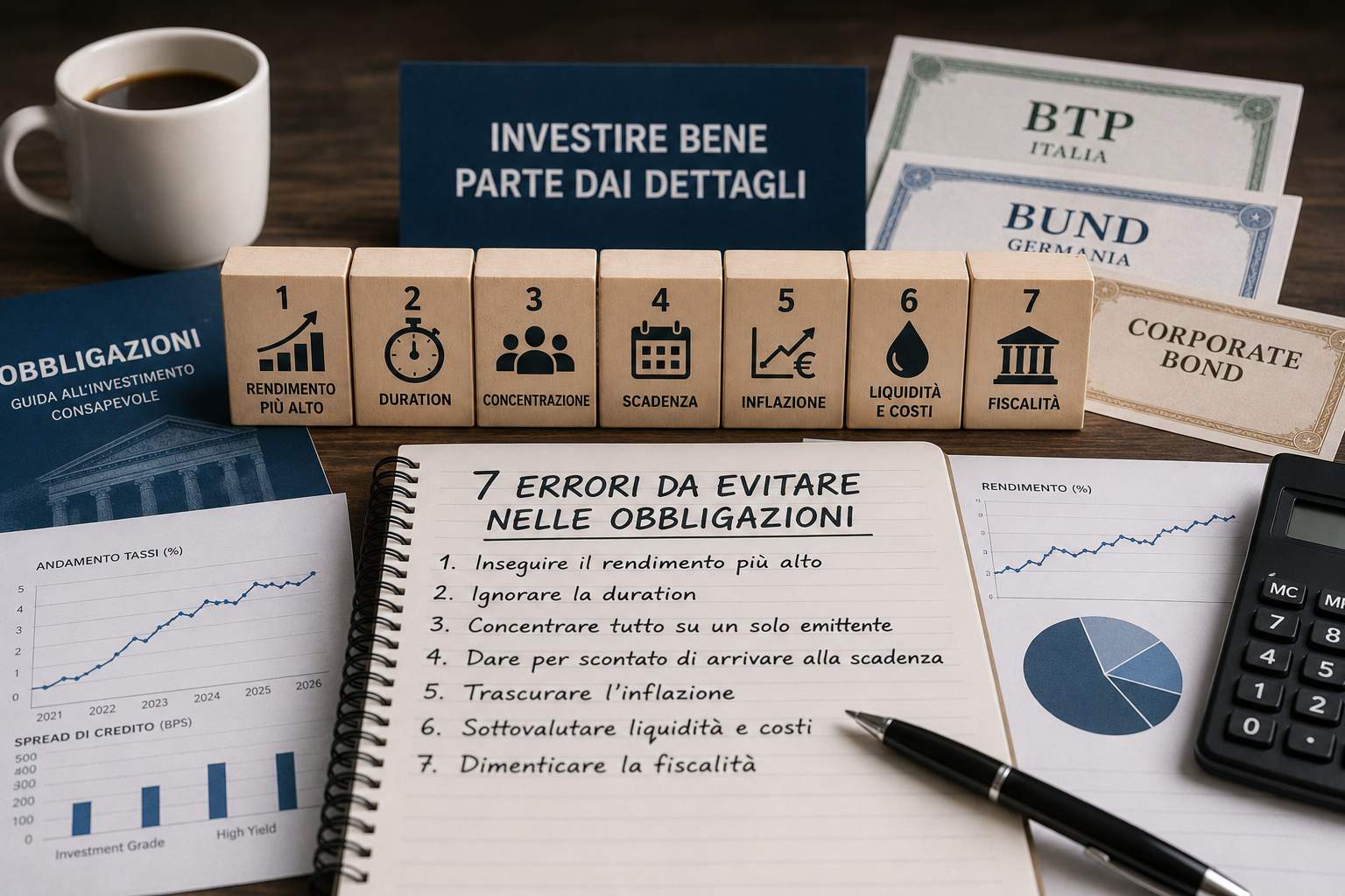 Obbligazioni: gli errori più comuni da evitare