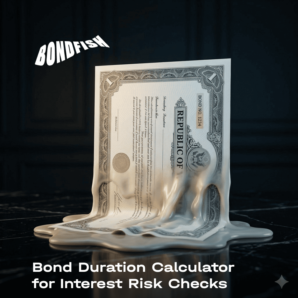Bond Duration Calculator for Interest Risk Checks