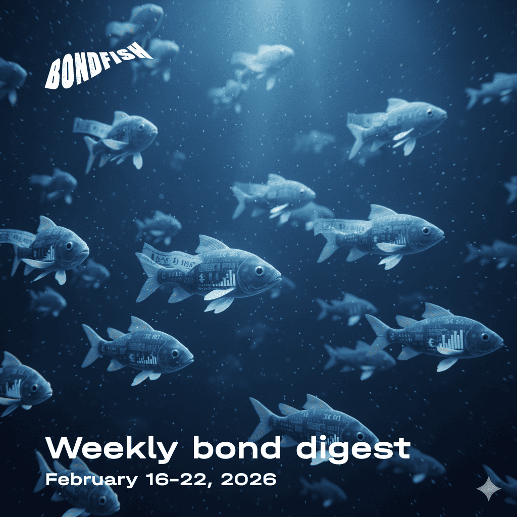 Weekly bond digest: February 16–22, 2026