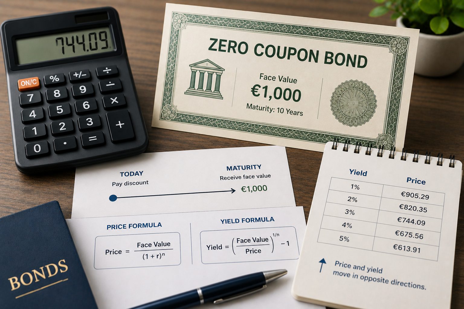Zero Coupon Bond Calculator: Formula & Examples | Bondfish